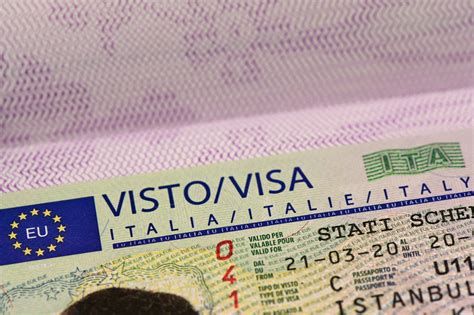 Visa Schengen Italia